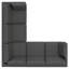 Ita Large Mid Century Corner Sectional, L-Shaped Sofa with Performance Fabric and Reversible Cushions-1731270874