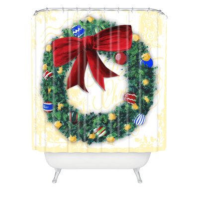 Madart Inc Floral Shower Curtain