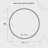 Dragos Aluminium Circle Mirror