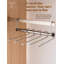 Cintre pour pantalons pliable en acier inoxydable-1066753852