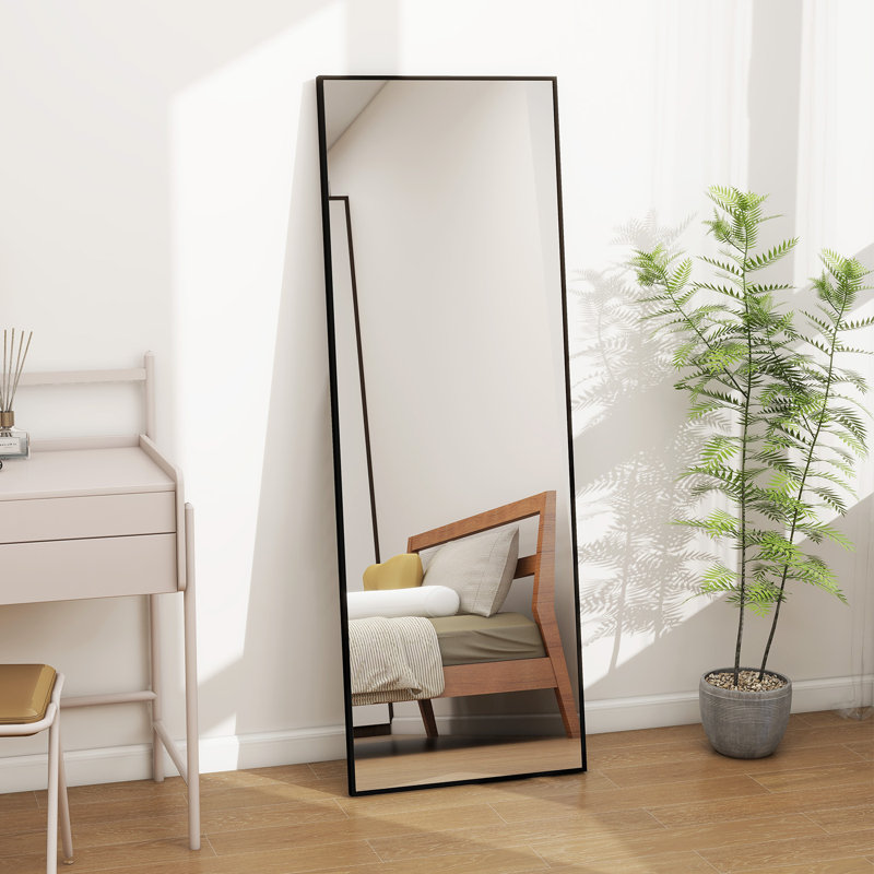 Miroir pleine grandeur, Noir, 64 po x 21 po