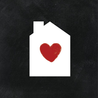 Heart House Small - Wrapped Canvas Print