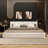 Queen size upholstered bed with soft headboard-117521933