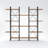 17 Stories Walnut Color Display Bookcase