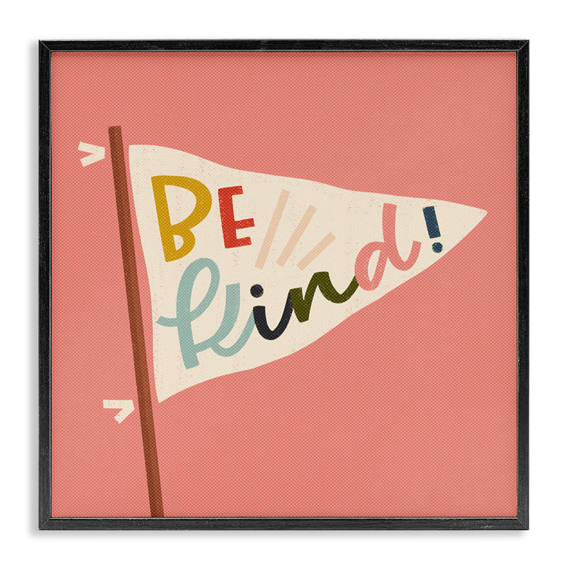 Be Be Expression sur giclée encadrée, design par Sarah Hickman, Giclée encadrée noir minuit, H 12 po x l 12 po