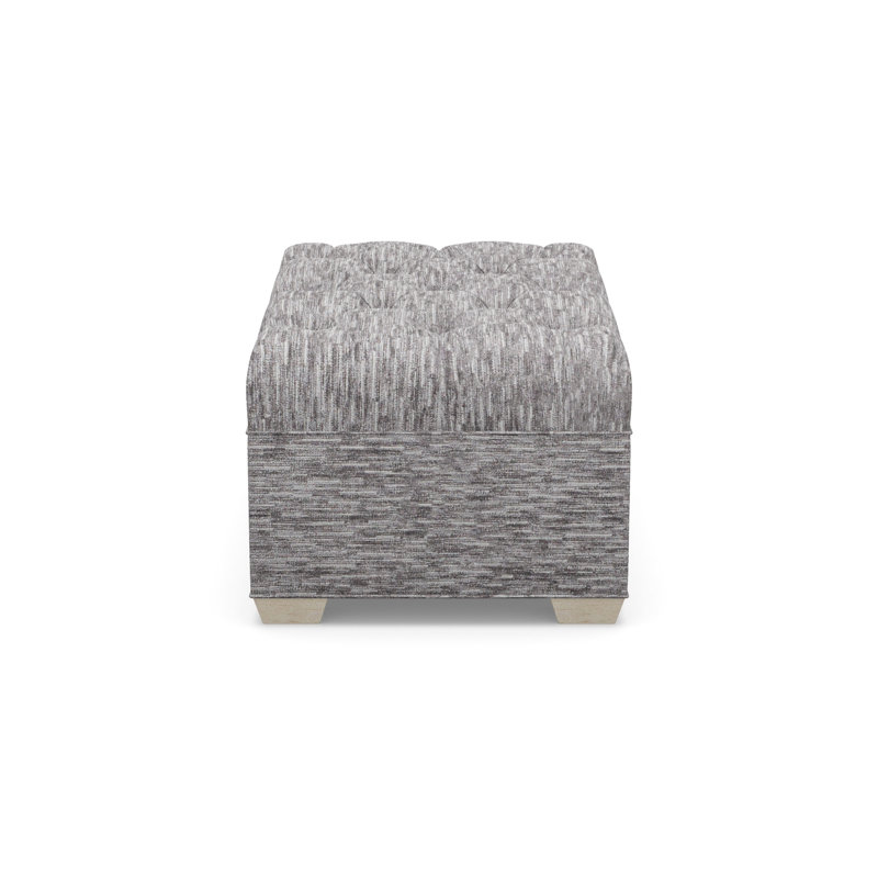 Tufted Ottoman, 8172-81, Sandstone