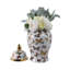 Pot décoratif décoratif en céramique avec couvercle Gherghina-1881889356