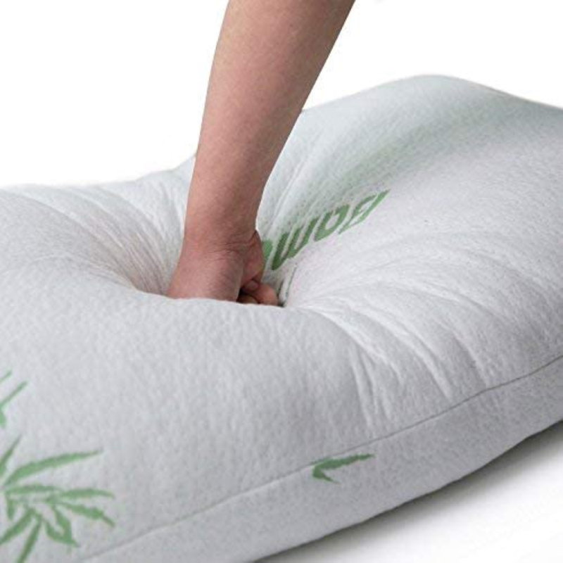 Oreiller de soutien en mousse viscoélastique déchiquetée, Grand