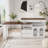 Kitchen Island with Extendable & Rotating Table