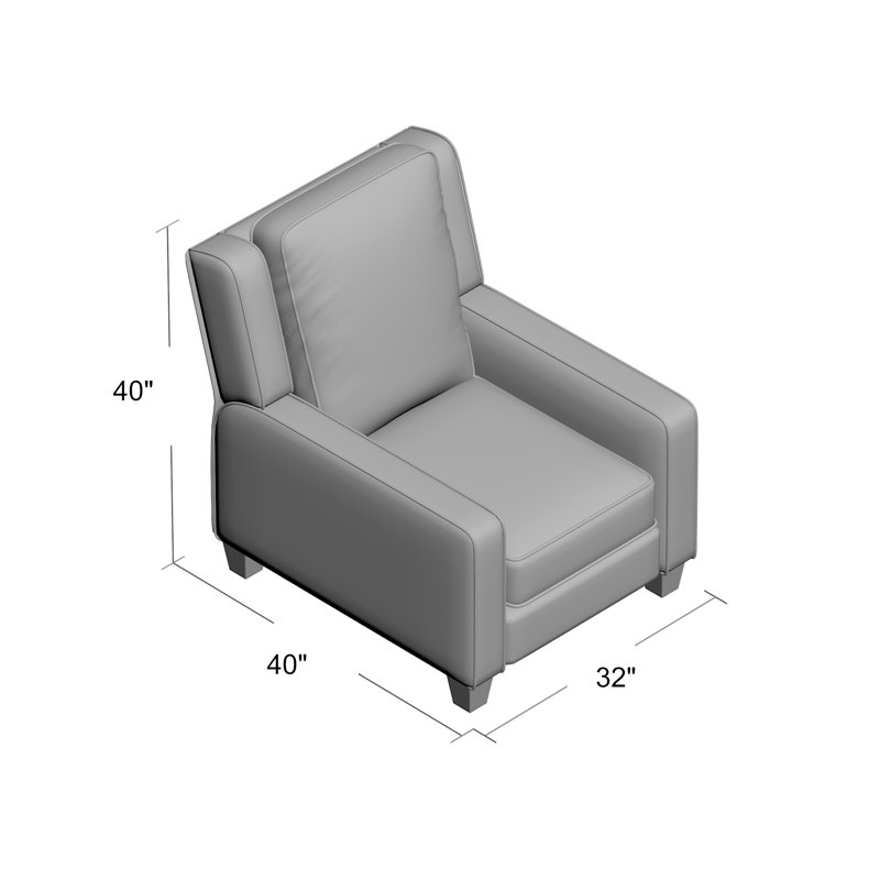Power Recliner, Passion Slate, Power Headrest