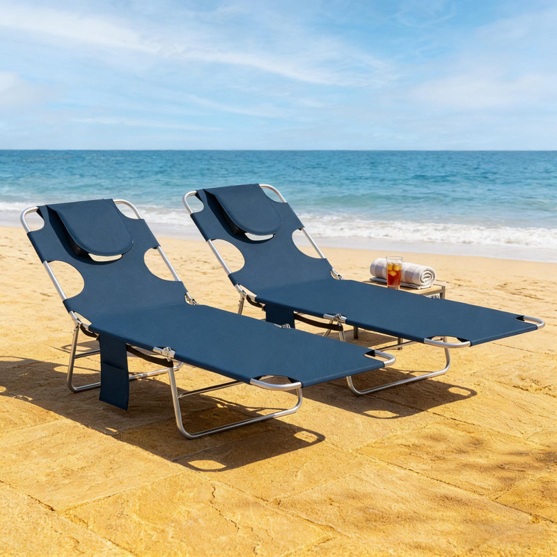 Méridiennes d'extérieur, 2 chaises de bronzage