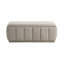 Meuble de rangement moderne en tissu taupe-514724359