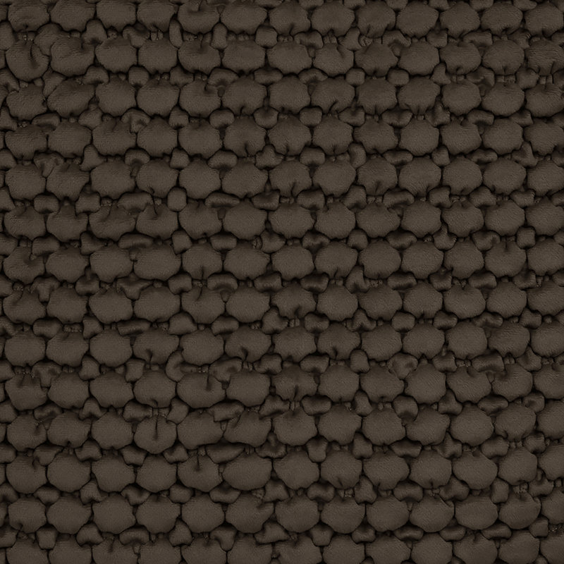 Bobble Geometric Chocolate Cushion, Cushion Cover