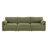Deandre 115.7'' Boucle 3-Piece Modular Sofa-1574565146