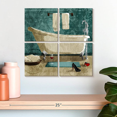 Kerrick Teal Drink And Heels Bath