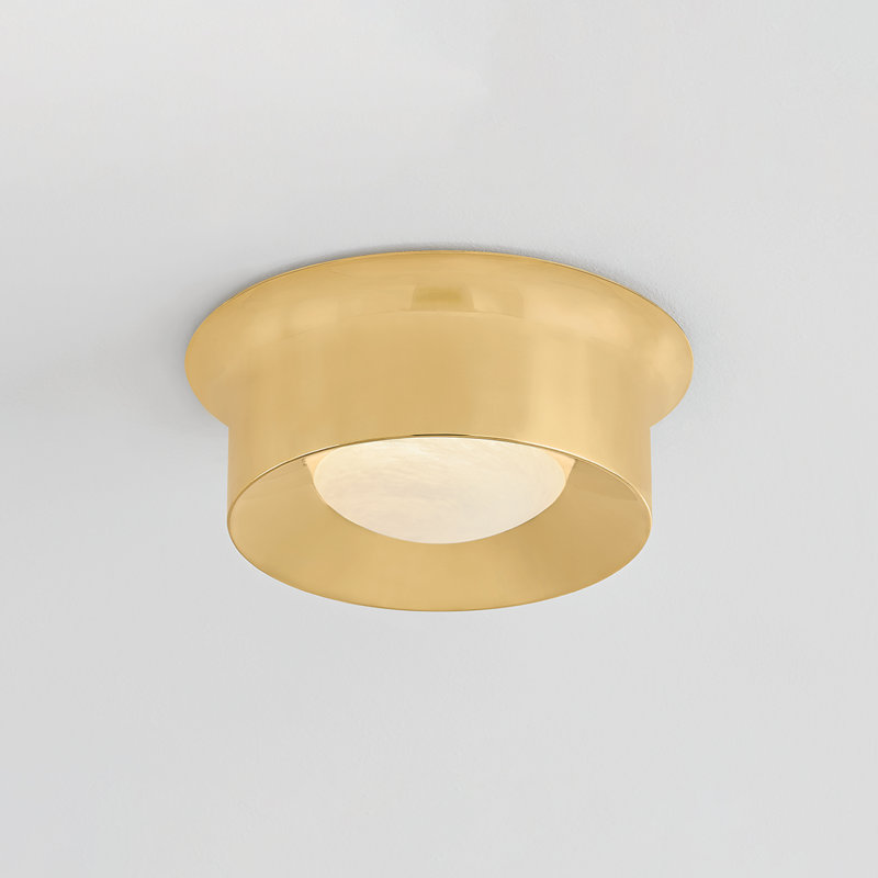 NOXON Flush Mount, Aged Brass