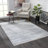 Striped Navy Blue Area Rug-2111373304