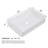 PLUSTEEL 16'' Ceramic Rectangular Vessel Bathroom Sink
