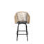 Fauteuil de jardin robuste à haut dossier 250LBS, chaise pliante portative avec porte-gobelet-1199081986