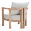 Fauteuil Leto gris