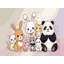 Tapis pour enfants mignons lavables Dakota Fields-37466790