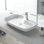 CeraStyle by Nameeks Nova 17 " Ceramic Rectangular Bathroom Sink