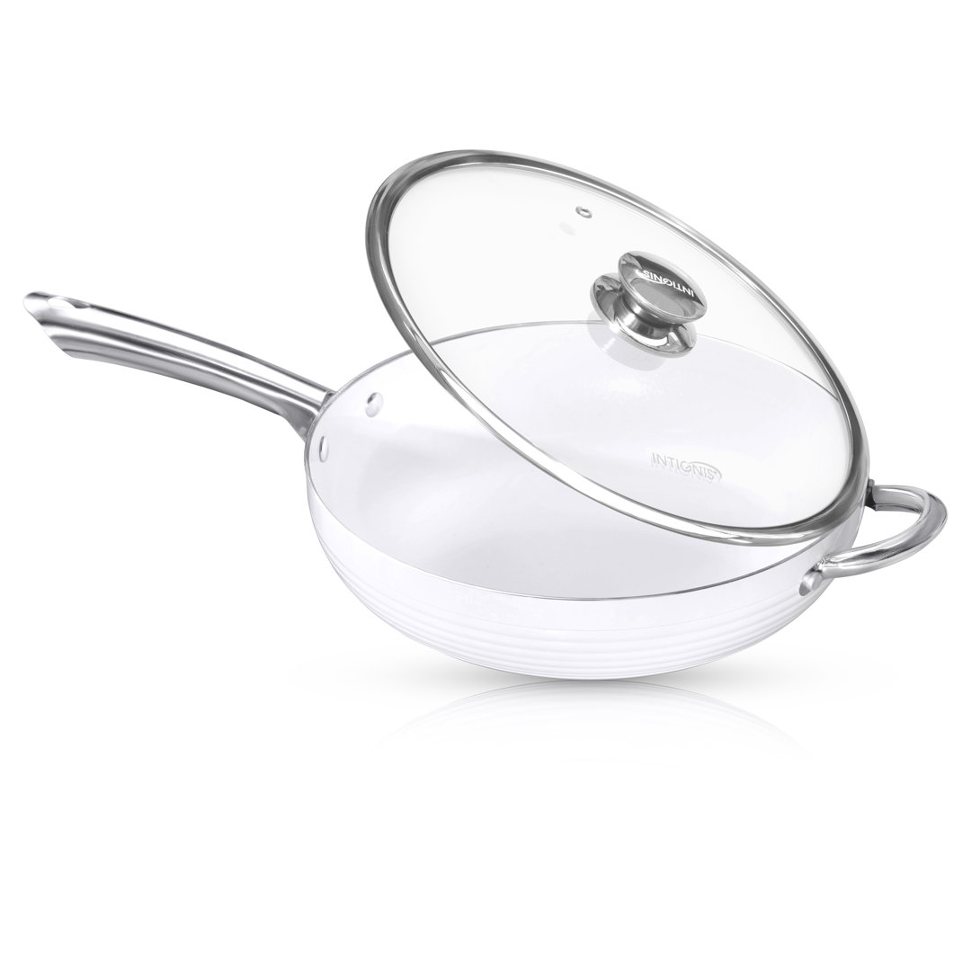 28cm Non-Stick Frying Pan with Lid