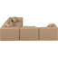 Canapé modulaire en similicuir 5 pièces Houswerth-94884294