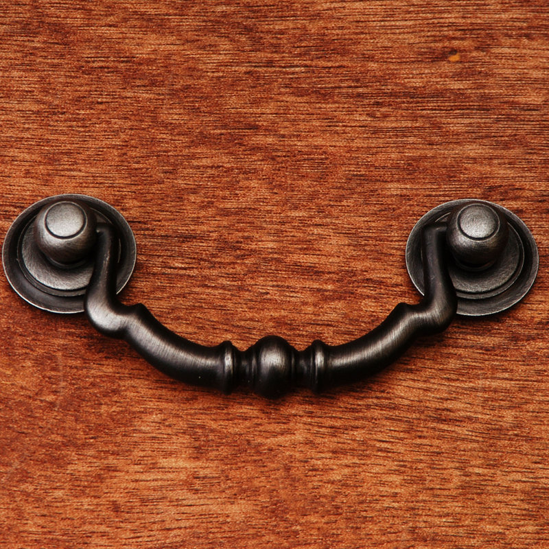CP Series 3" Center to Center Drop Handle, Distressed Nickel