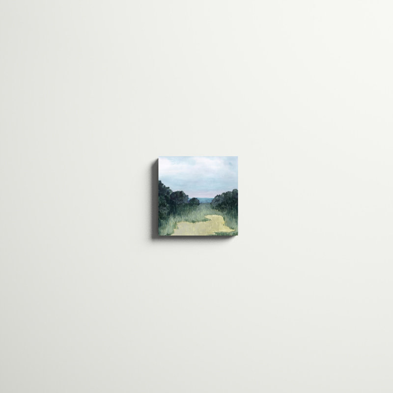 Twilight Dunes I, peinture sur toile tendue, H 12 po x l 12 po