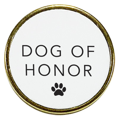 Épinglette Dog of Honor