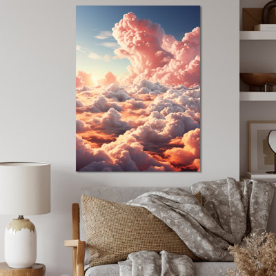 Toile panoramique Horizon IV - ciel, art mural