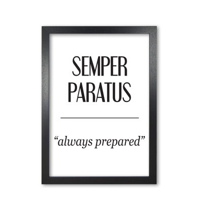 Semper Paratus - Print