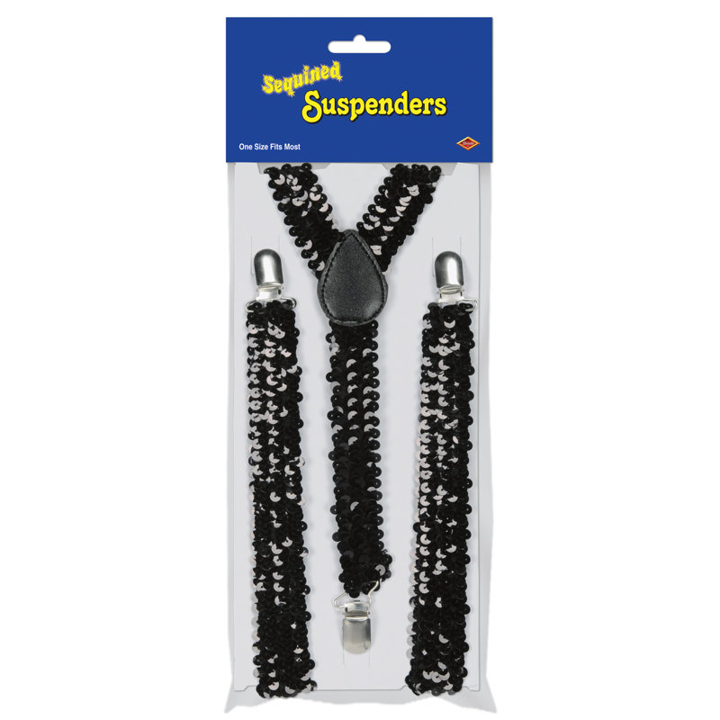 Porte-jarretelles à paillettes - paquet de 12