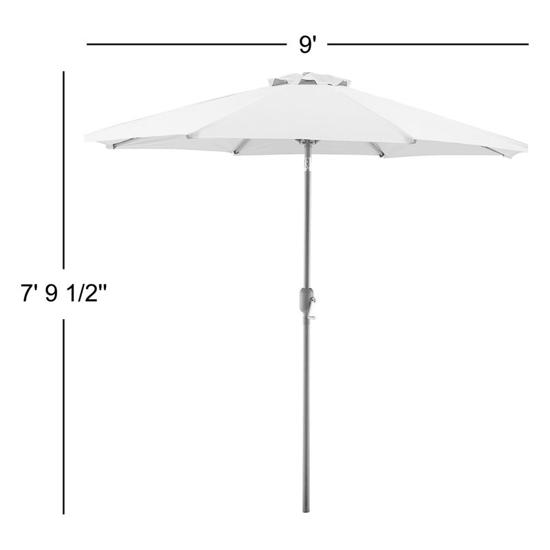 Parasol de marché 9 pi Hapeville, Jaune