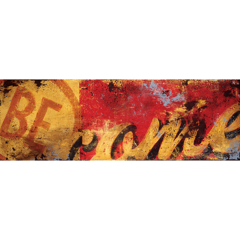 BeCome - Reproduction de publicité sur toile tendue, H 16 po x l 48 po x P 1,5 po