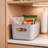 Plastic Storage Bins with Handles, Multipurpose Stackable Organizer Baskets for Home, Bathroom, Kitchen, Office, Lightweight Sturdy Containers for Small Daily Items