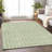 Premium Machine Washable Prisco Aloe Rug-1608088268
