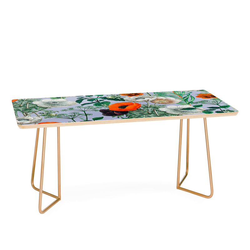 Table basse forest wildflower