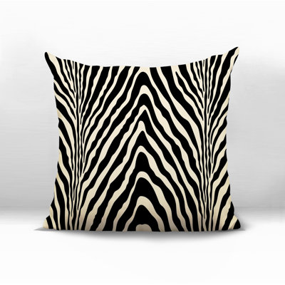 Gilda Animal Print Reversible Indoor/Outdoor Square Pillow