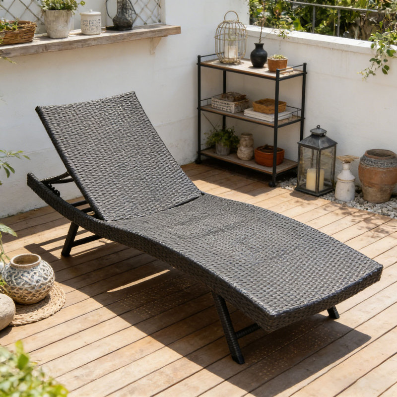 WICKER CHAISE, 1