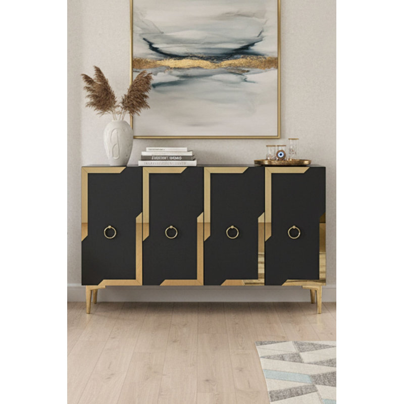 Console, Black/Gold