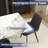 7-Piece Modern Rectangular Sintered Stone Dining Table Set With 6 Faux Leather Chairs-786215845