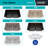 32" x 19" Quartz Kitchen Sink, 50/50 Double Bowl Sink, Drop-in Sink, Undermount Sink, Granite Kitchen Sink, with 2 Steel Grids and Basket Strainer, Disposal Flange-72644647