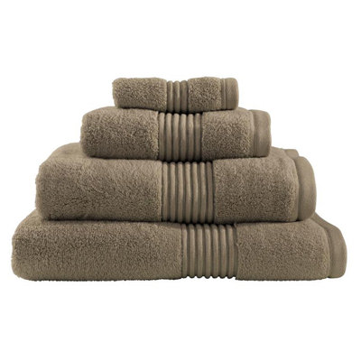 Zero Twist Face Cloth in Mink