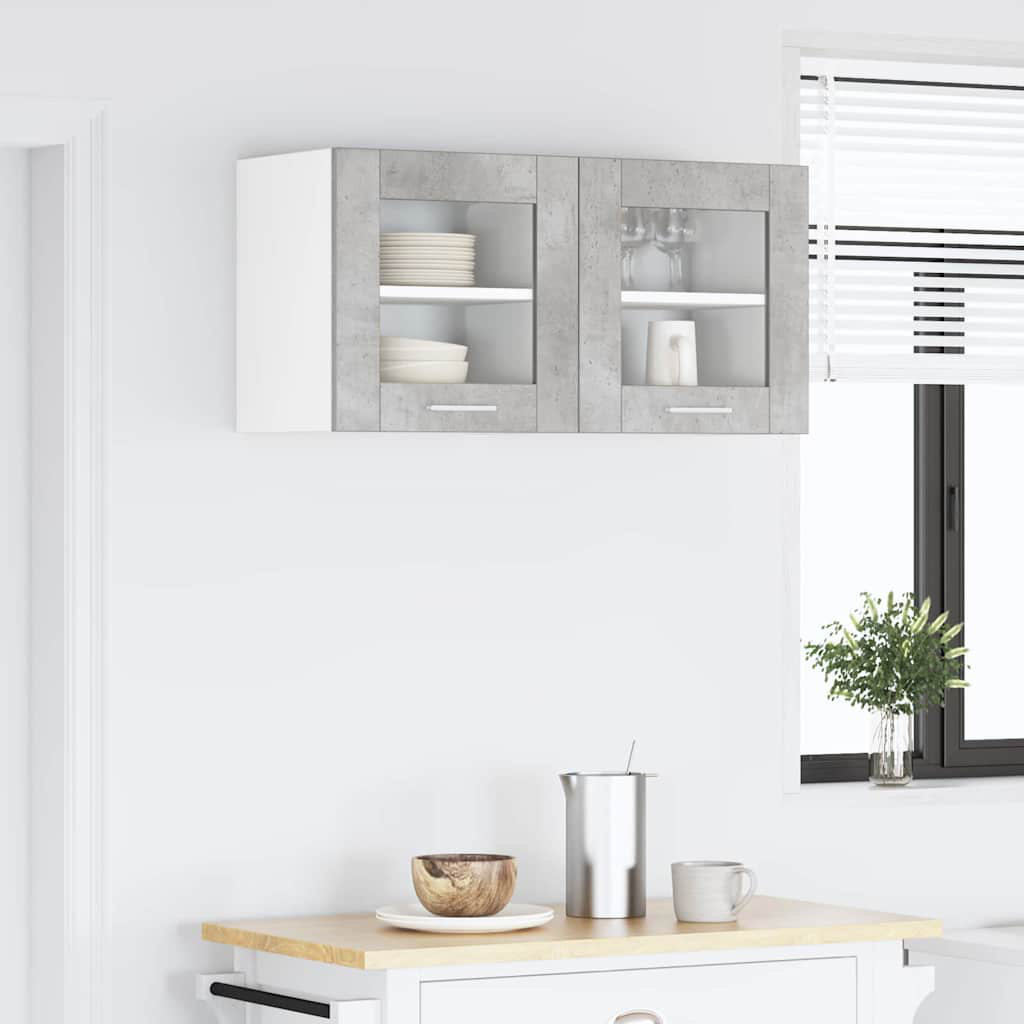 Vidaxl Hanging Cabinet With Door Riga 2 Pcs Sonoma Oak 40 X 31 X 40 Cm