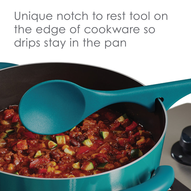 Marine Blue Nylon 3-Piece Lazy Kitchen Utensil Set