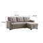 Canapé-lit et chaise longue réversible de 84 po Elleanna-492095749-423788077