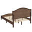 Adrian Adjustable Height Solid Wood Platform Bed-121583375