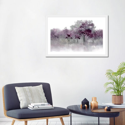 «Water's Edge II - Mauve» par Carol Robinson - reproduction imprimée